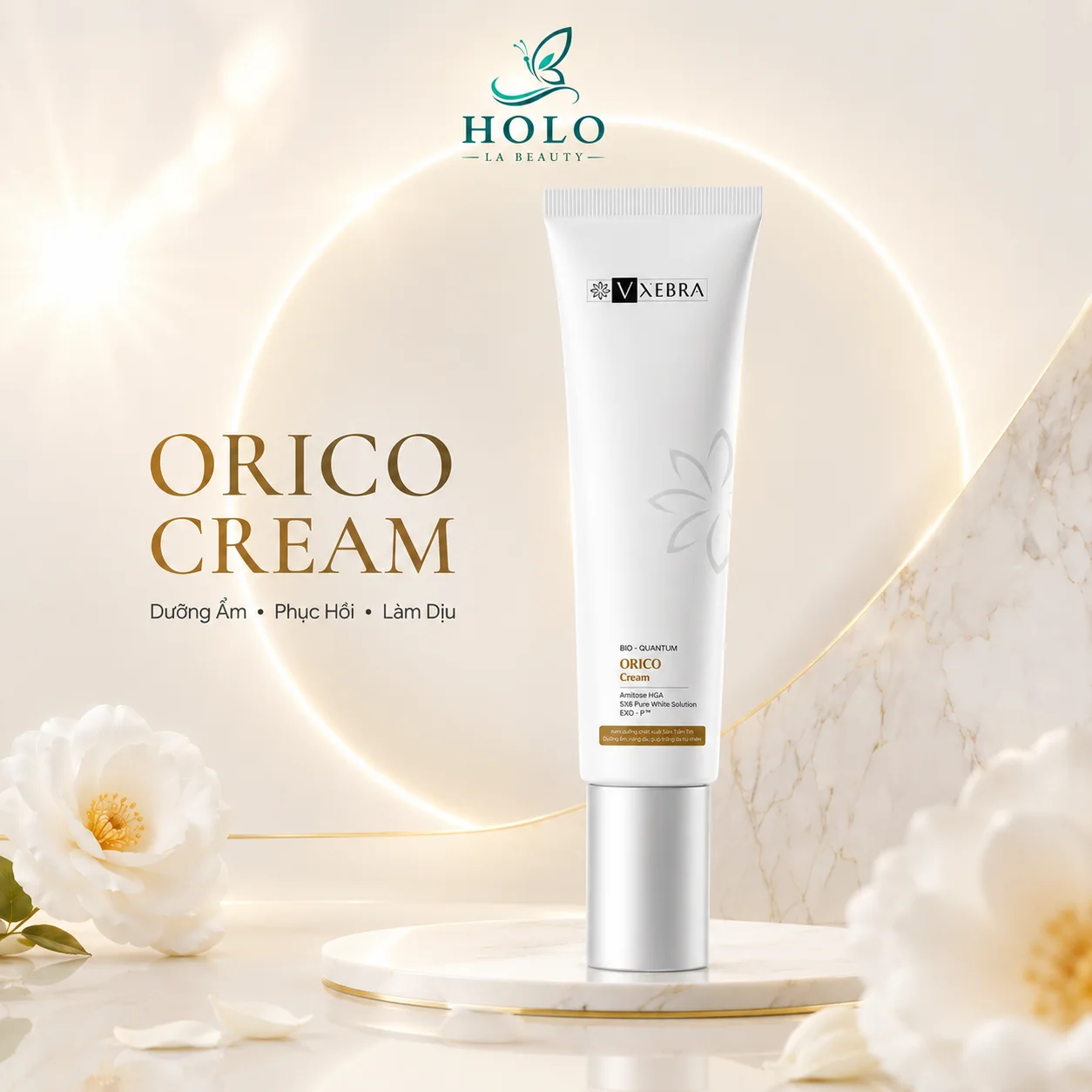 🌿 KEM DƯỠNG VXEBRA ORICO CREAM – DƯỠNG ẨM, HỖ TRỢ SÁNG DA, NUÔI DƯỠNG LÀN DA KHỎE 🌿