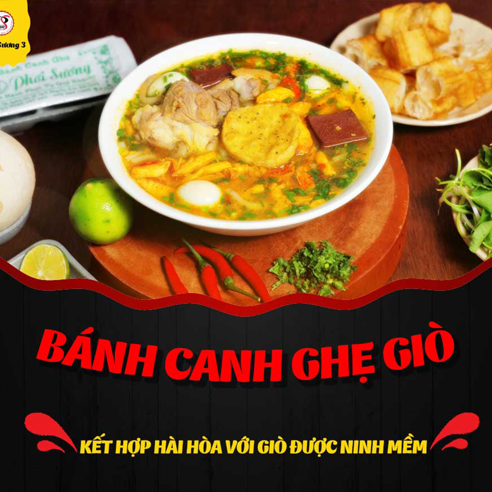 Bánh canh giò heo - thịt ghẹ