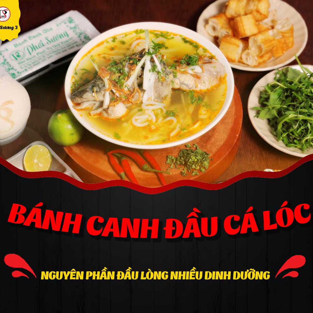 Bánh canh đầu cá lóc