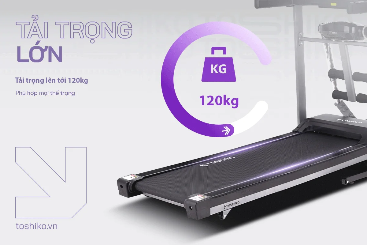 Máy chạy bộ đa năng Toshiko Ultra Storm