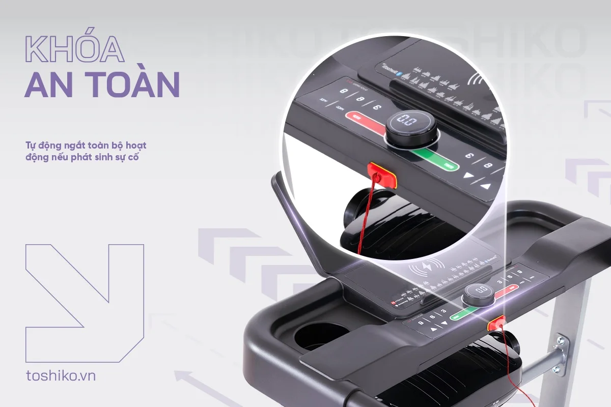 Máy chạy bộ đa năng Toshiko Ultra Storm