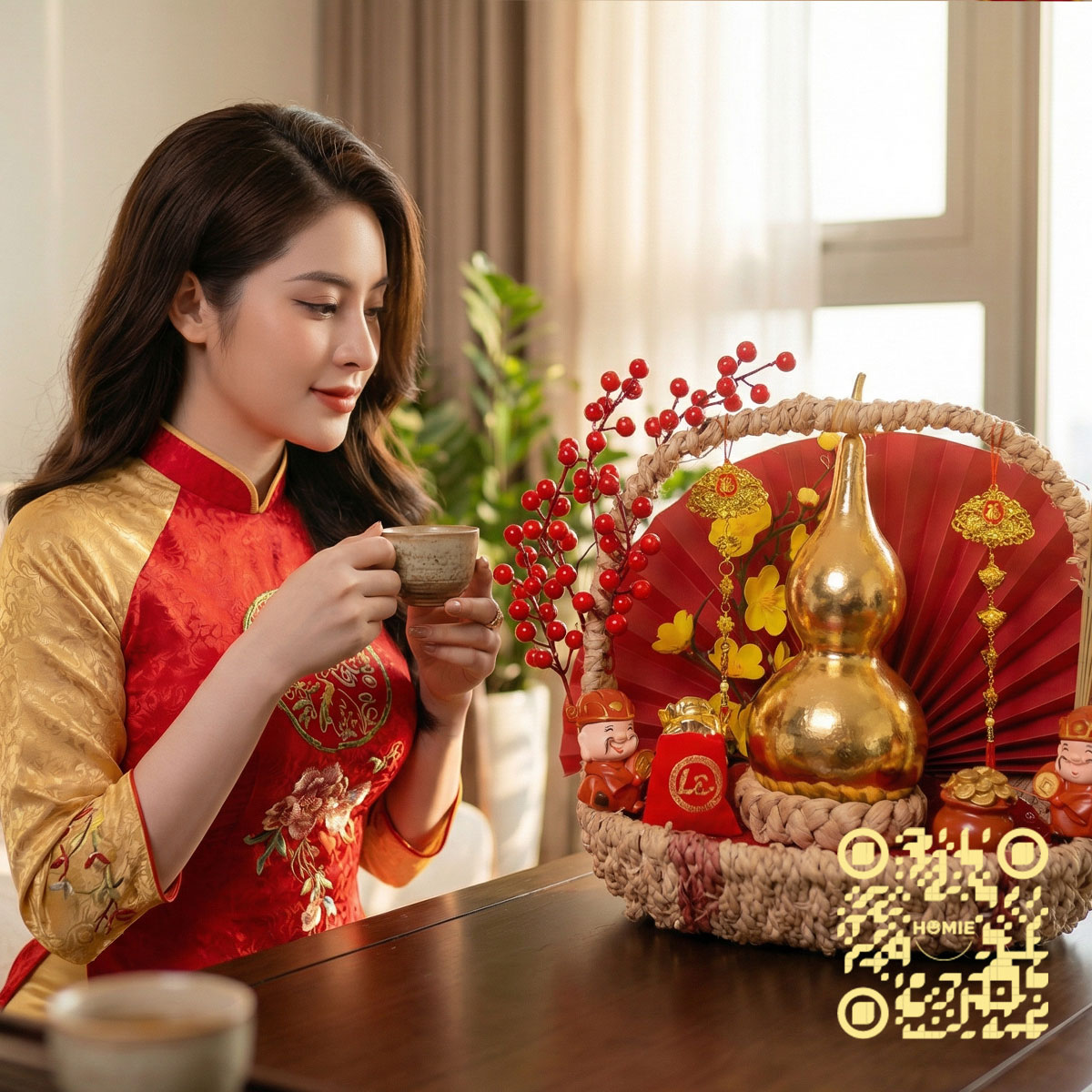 Giỏ Kim Bảo Tích Tài